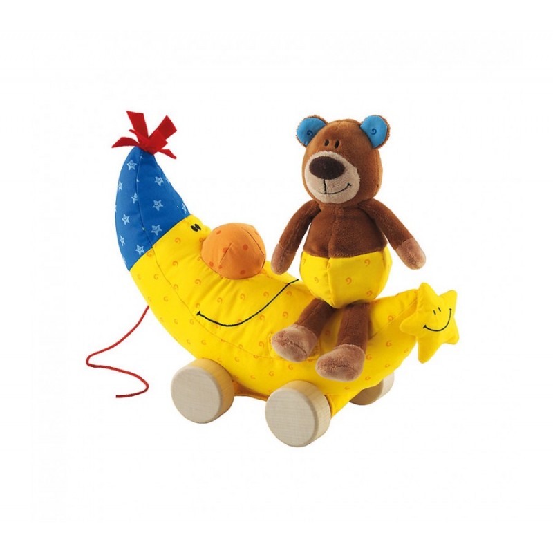 Мишка на банане